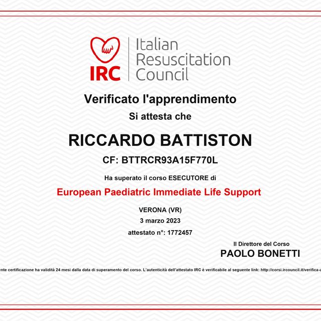 Ingrandire l'immagine: certificate 3