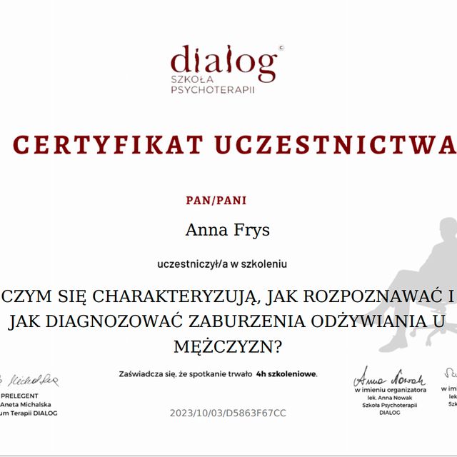 Powiększ obraz: certificate 46