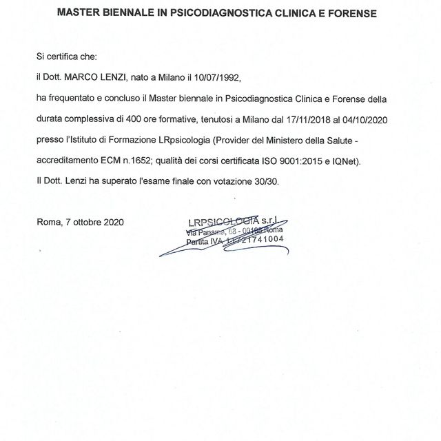 Ingrandire l'immagine: certificate 1