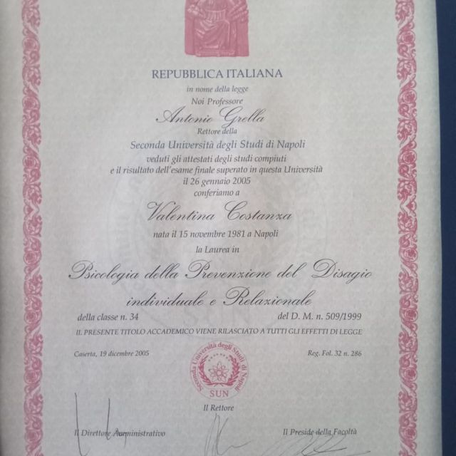 Ingrandire l'immagine: certificate 1