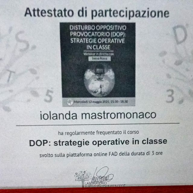 Ingrandire l'immagine: certificate 2