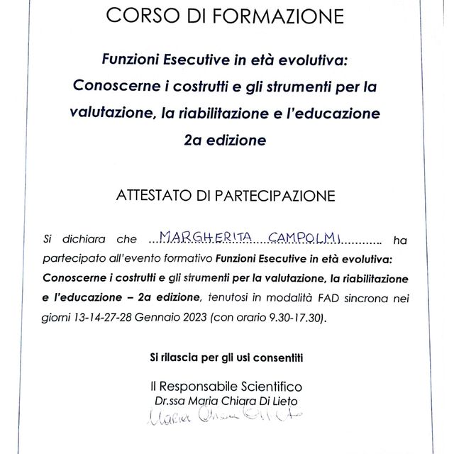 Ingrandire l'immagine: certificate 3
