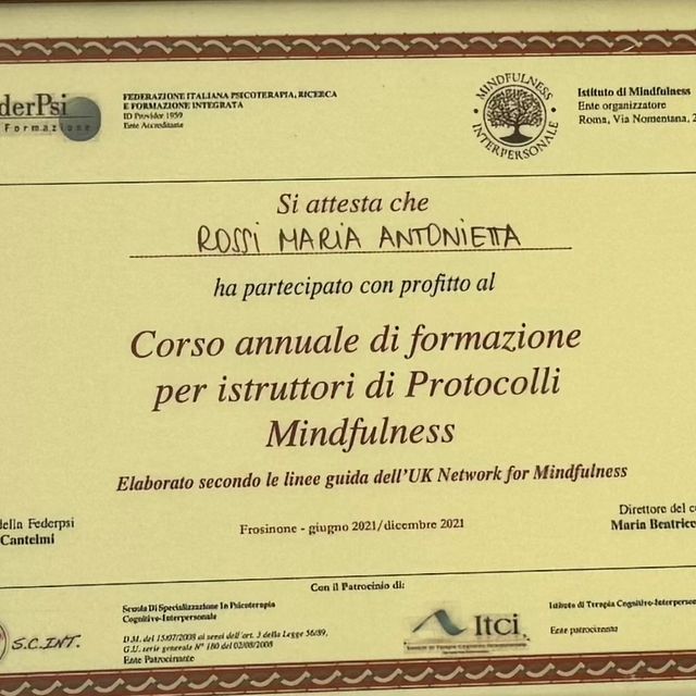 Ingrandire l'immagine: certificate 6