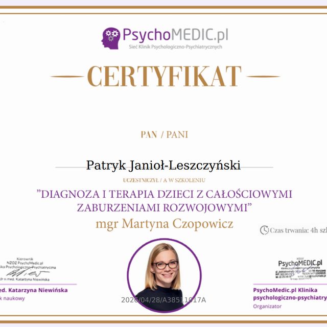 Powiększ obraz: certificate 4