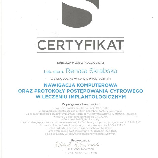 Powiększ obraz: certificate 18