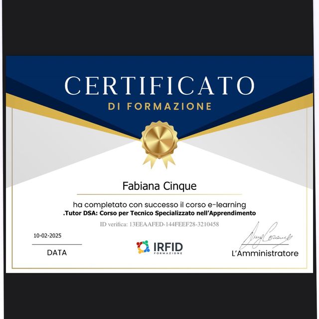 Ingrandire l'immagine: certificate 1