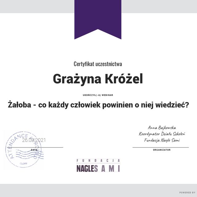 Powiększ obraz: certificate 12