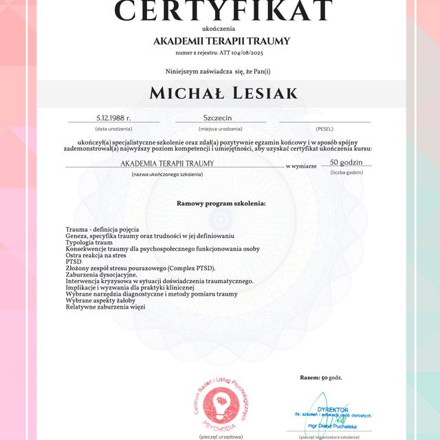 Powiększ obraz: certificate 81