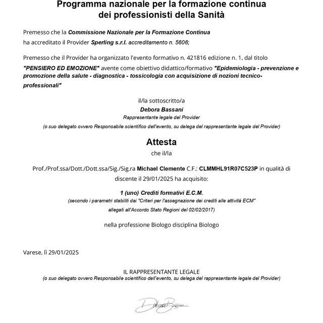 Ingrandire l'immagine: certificate 8