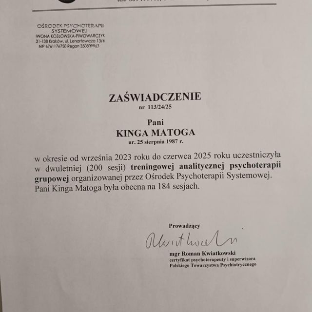 Powiększ obraz: certificate 10