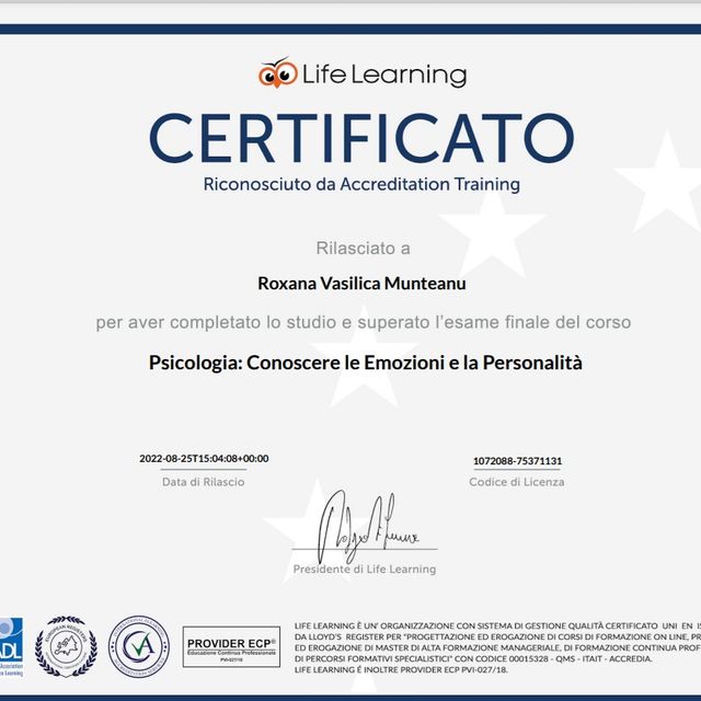 Ingrandire l'immagine: certificate 6