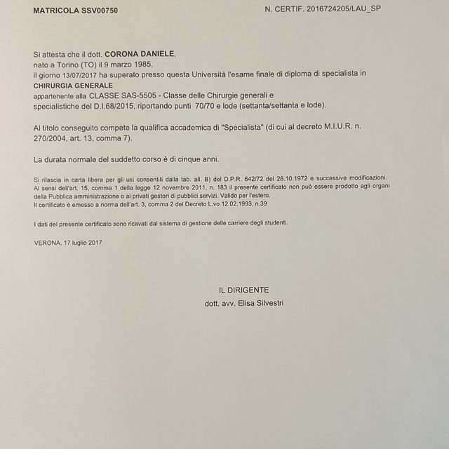 Ingrandire l'immagine: certificate 3