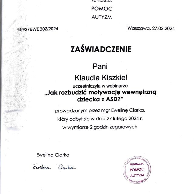 Powiększ obraz: certificate 10