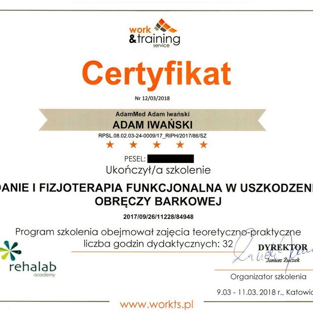 Powiększ obraz: certificate 15