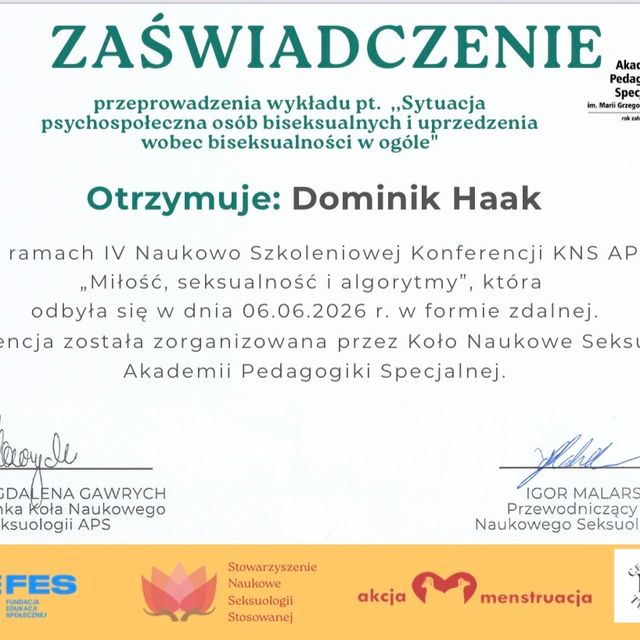 Powiększ obraz: certificate 18