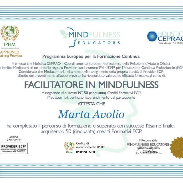 Ingrandire l'immagine: certificate 1