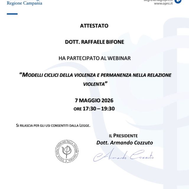 Ingrandire l'immagine: certificate 10
