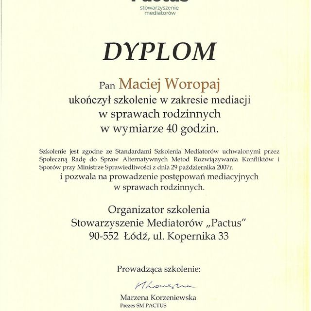 Powiększ obraz: certificate 9