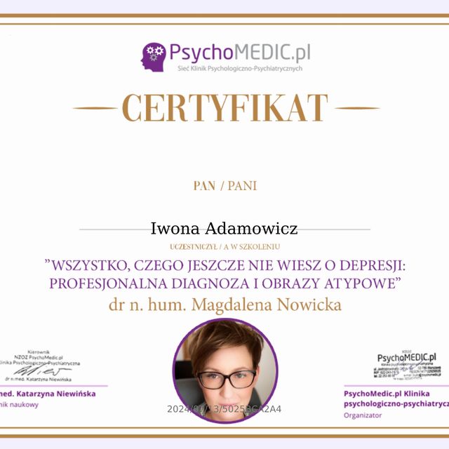 Powiększ obraz: certificate 30