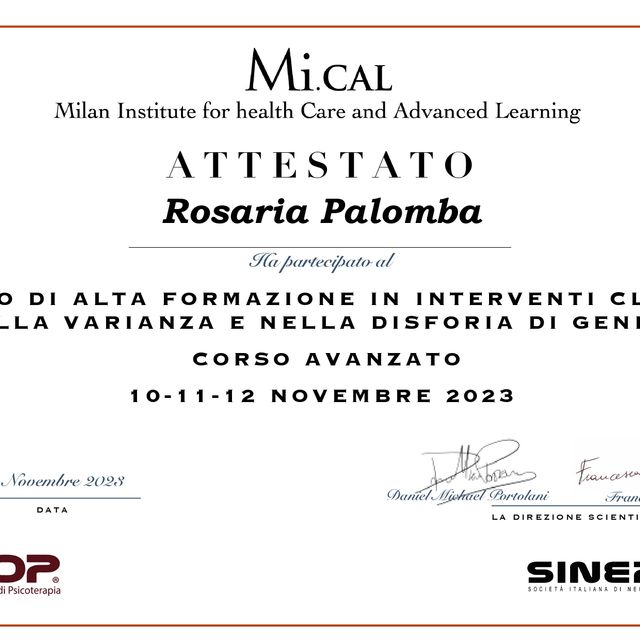 Ingrandire l'immagine: certificate 6