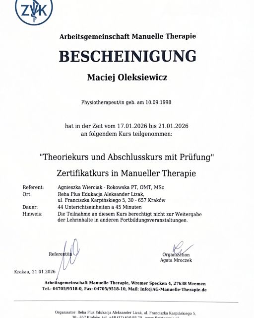 Powiększ obraz: certificate 22