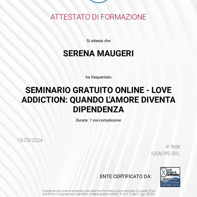 Ingrandire l'immagine: certificate 6