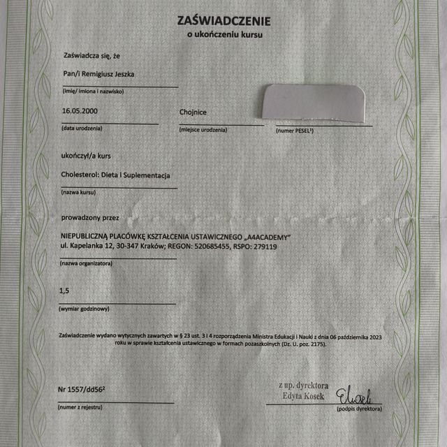 Powiększ obraz: certificate 28