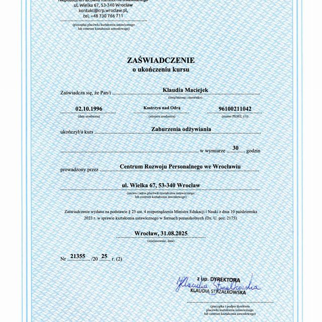 Powiększ obraz: certificate 2
