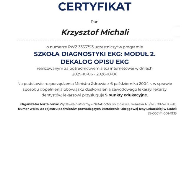 Powiększ obraz: certificate 40