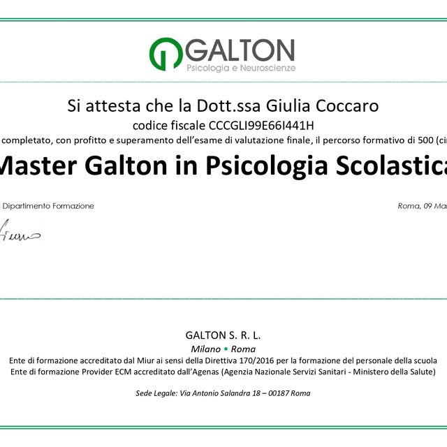 Ingrandire l'immagine: certificate 1