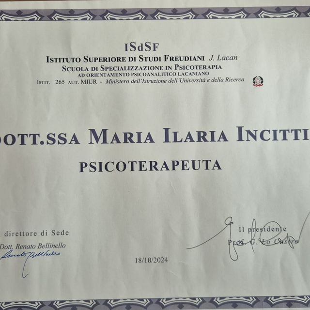 Ingrandire l'immagine: certificate 6