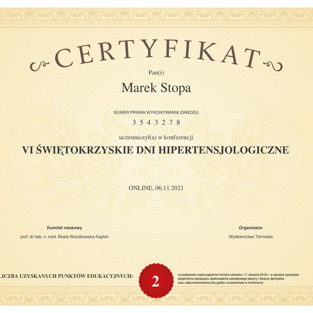 Powiększ obraz: certificate 12