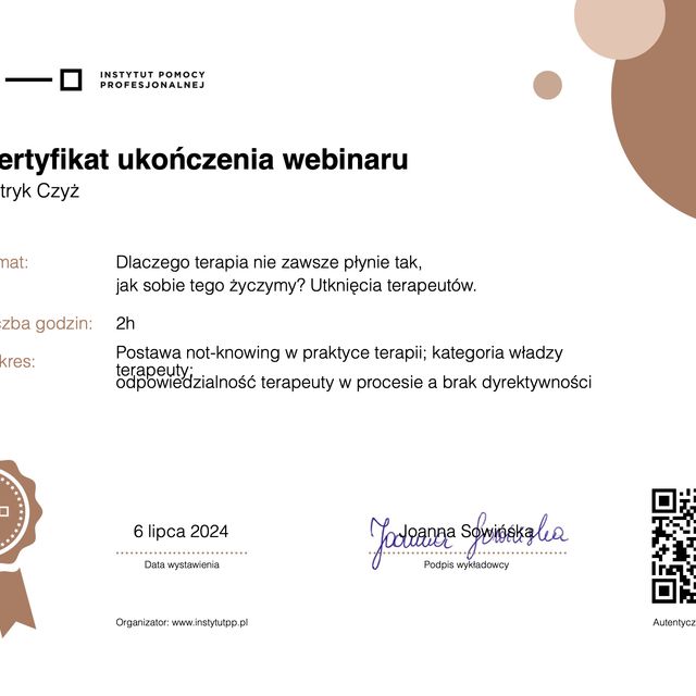 Powiększ obraz: certificate 24