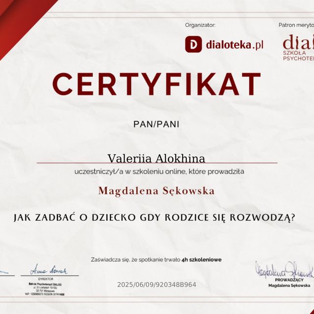 Powiększ obraz: certificate 12
