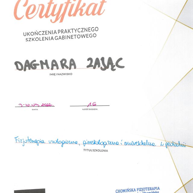 Powiększ obraz: certificate 10