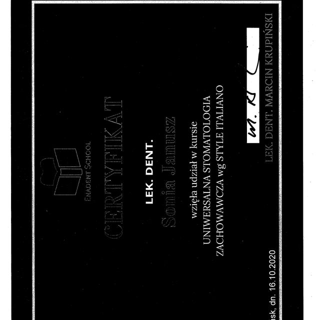 Powiększ obraz: certificate 16