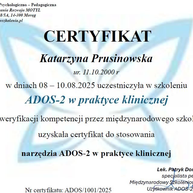 Powiększ obraz: certificate 1