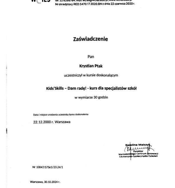 Powiększ obraz: certificate 3