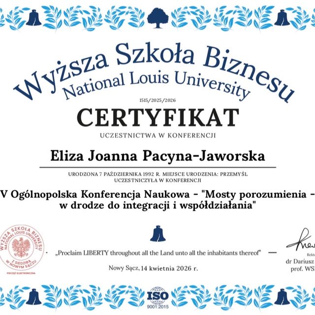 Powiększ obraz: certificate 4