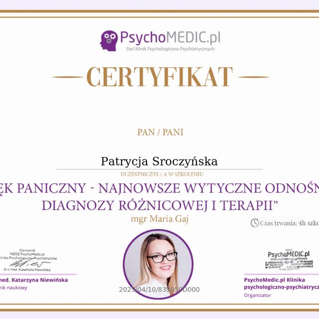 Powiększ obraz: certificate 10