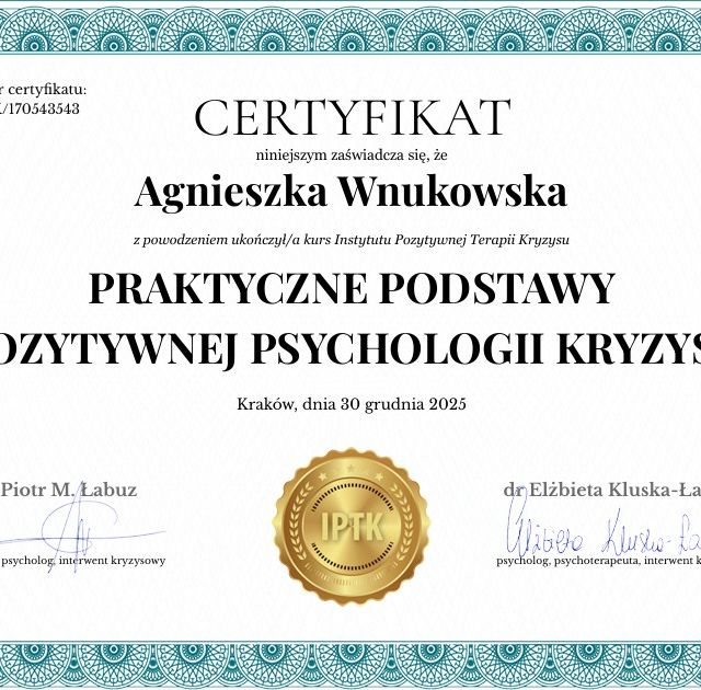 Powiększ obraz: certificate 13