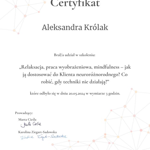 Powiększ obraz: certificate 20