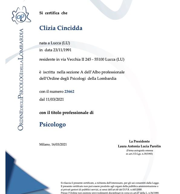 Ingrandire l'immagine: certificate 1