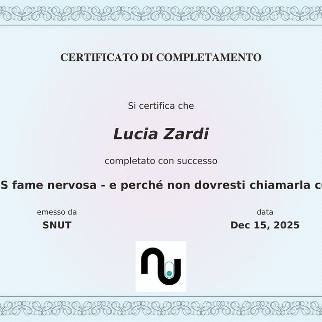 Ingrandire l'immagine: certificate 6