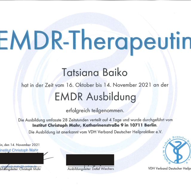 Bild vergrößern: certificate 9