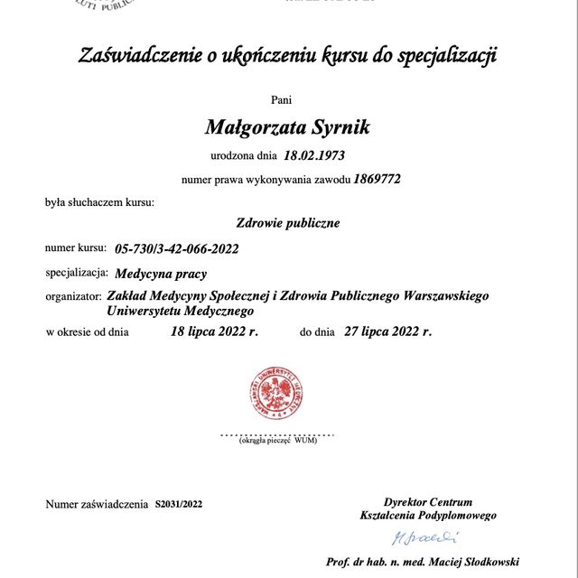 Powiększ obraz: certificate 30