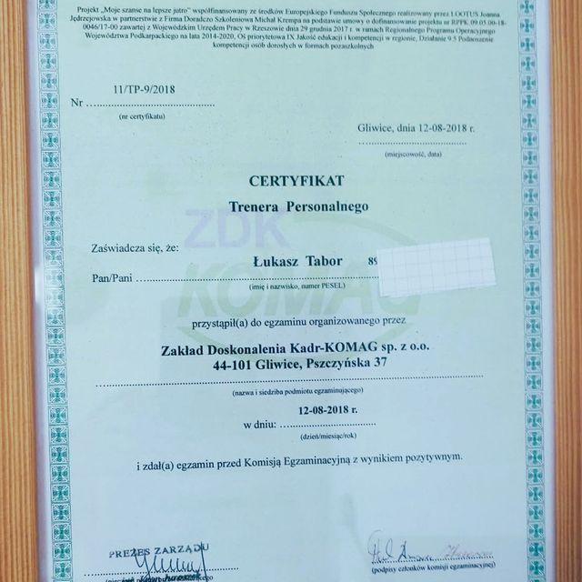 Powiększ obraz: certificate 14