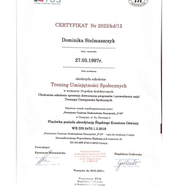 Powiększ obraz: certificate 4