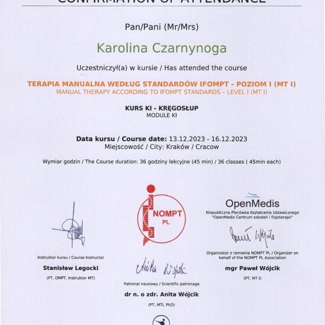 Powiększ obraz: certificate 16
