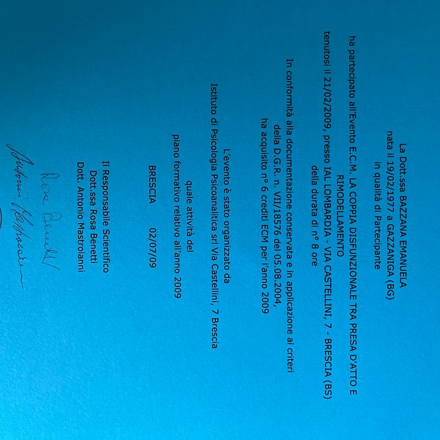 Ingrandire l'immagine: certificate 9